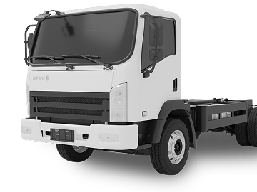 Electric Heavy-Duty Truck 6x4 Short Wheelbase 