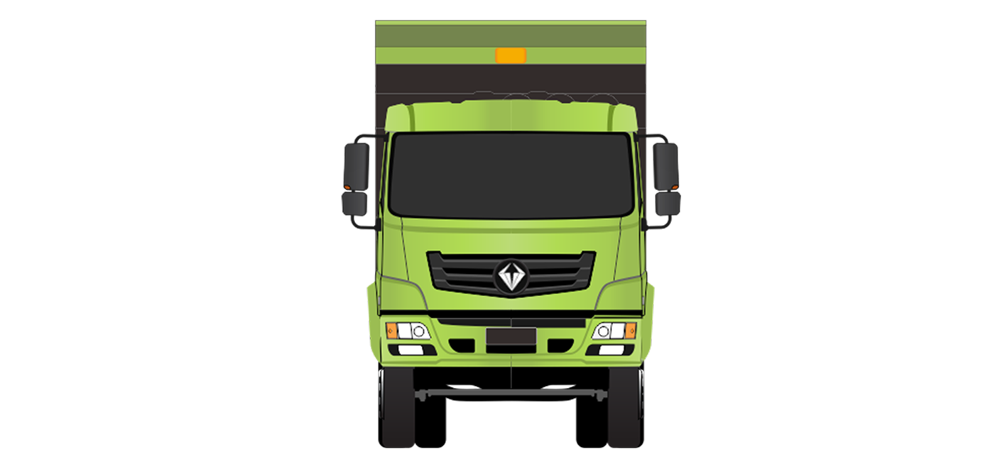 10-Electric Dump Truck 8x4_front