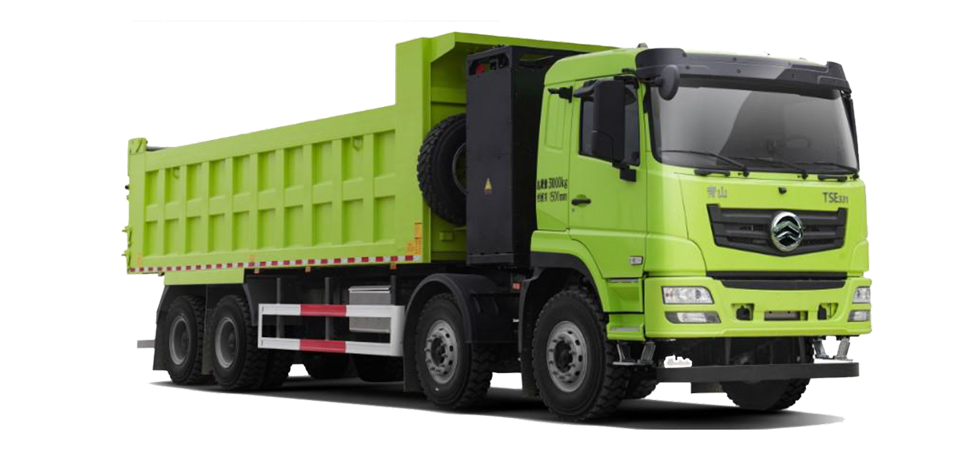 Electric Dump Truck 8x4 Mamberamo_kiri_kanan