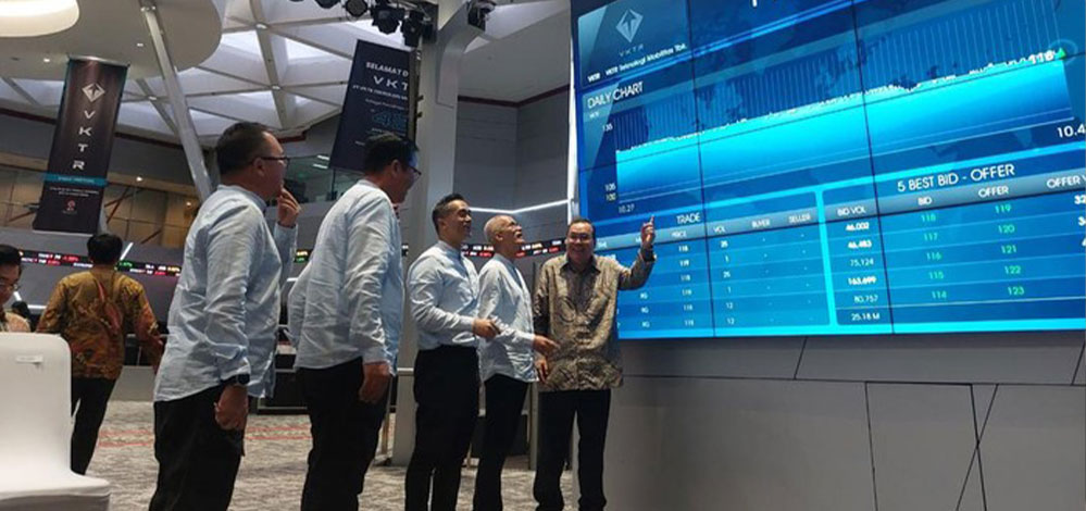 Perdana Melantai di Bursa, Saham Emiten Bakrie Melesat 35%